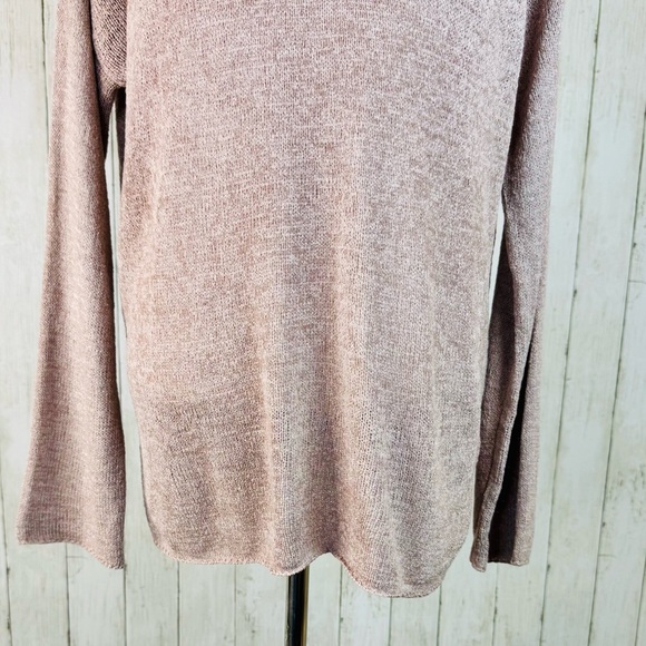 H&M | Soft Dusty Rose Sweater XS – Minimalist Chic Layering Top - Picture 6 of 13
